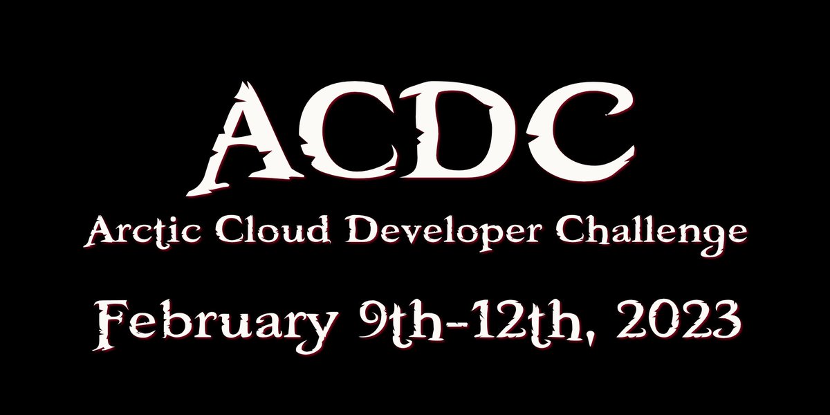 📢 Save the date and gather your crews! 📢
The next Arctic Cloud Developer Challenge will take place at Soria Moria hotel from February 9th-12th, 2023. Can you guess what the theme will be before we give our website a new look...? 🤔 arcticclouddeveloperchallenge.net #ACDC2023