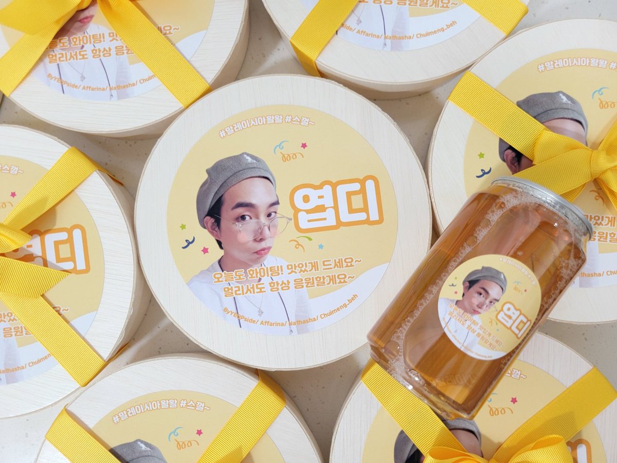 cmbear98's tweet photo. 🌟엽디 서포트🌟Support for Yeop DJ🌟

스페셜DJ 엽디를 위해 도시락을 준비했습니다!! 🥰
맛있게 잘 먹어서 기분이 너무 좋아~💙

#루시 #LUCY #최상엽 #SANGYEOP 
@ByYEOPside @cmbear98 @_itspeachypink https://t.co/HMv4VdfAWz