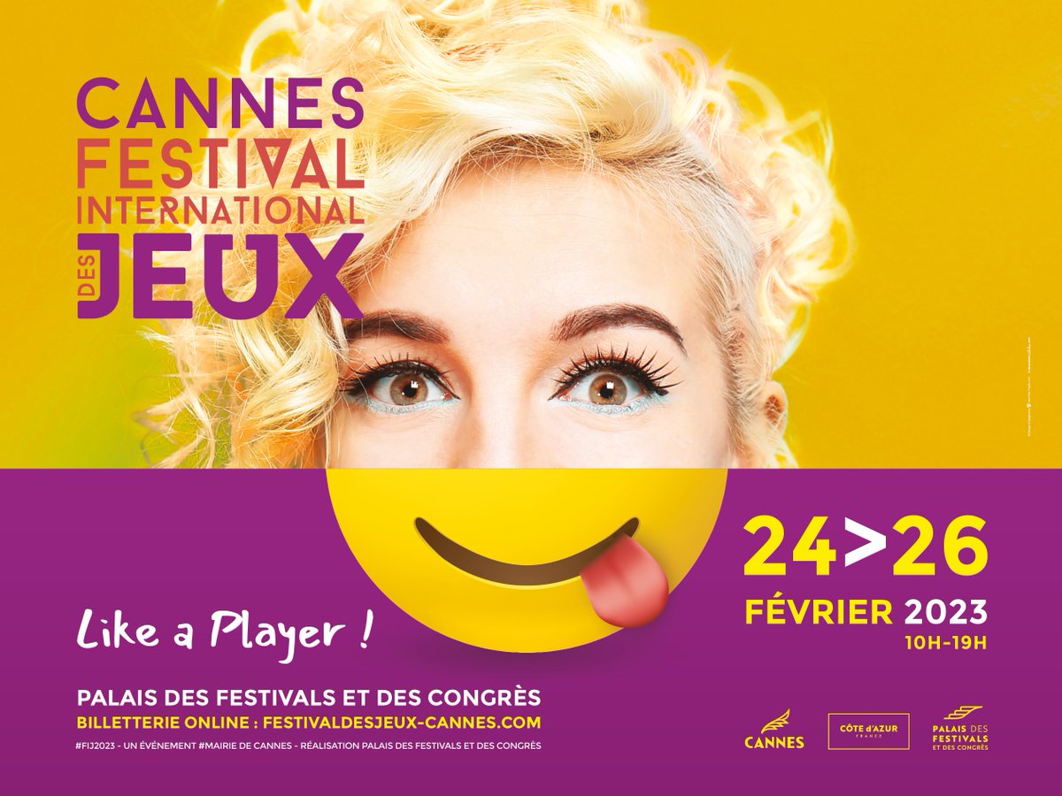 fijcannes's tweet photo. Le FIJ évolue en un véritable village ludique 😍. Place à la nouveauté… 2023 prend une nouvelle dimension sur plus de 45 000m² à @CannesPalais  ! 
➡ Entrée : à partir de 10€ (gratuit pour les -16 ans)
+ d’infos : https://t.co/iWDzzjVkmh
#fij #cannes #jds #jeu #jeux https://t.co/De54qmcSHC