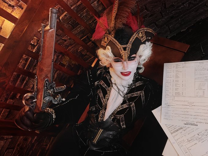 Accidental #SteelRising cosplay brought to you by our Sat night @TeamDevilsLuck #TTRPG #twitchstream<a href="/tag/steelrising"class="tags">#SteelRising</a><a href="/tag/twitchstream"class="tags"><span>#twitchstream</span></a><a href="/tag/ttrpg"class="tags"><span>#ttrpg</span></a>