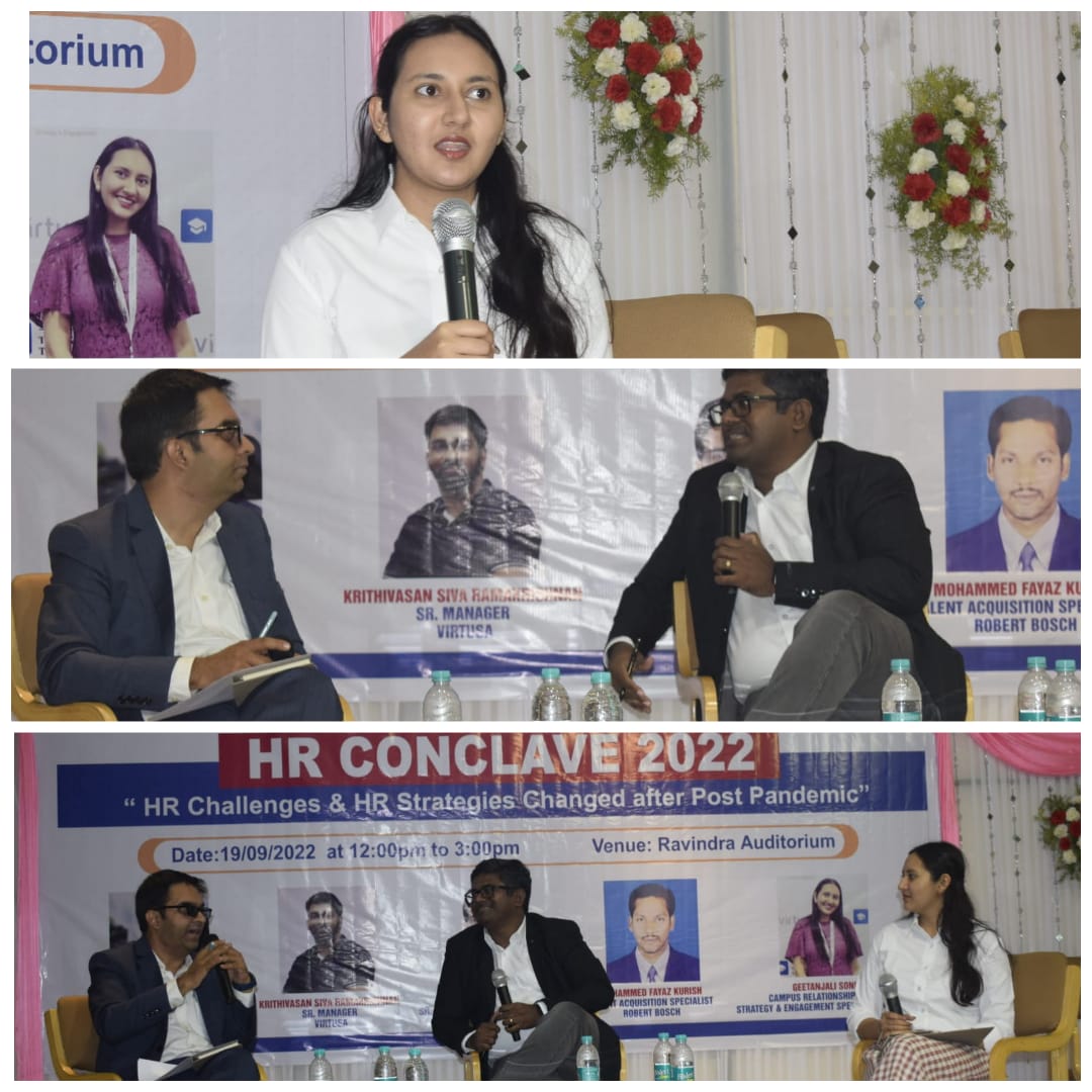 gpcetofficial's tweet photo. HR CONCLAVE-2022 @ GPCET and RCEW.
GPCET and RCEW organized HR CONCLAVE-2022 focusing  on the theme “ HR challenges and HR strategies changed after post pandemic”.  Chief guest  for the Conclave is Prof. DVLN Somayajulu, Director, IIITDM, Kurnool. https://t.co/AaKOBPTzxO