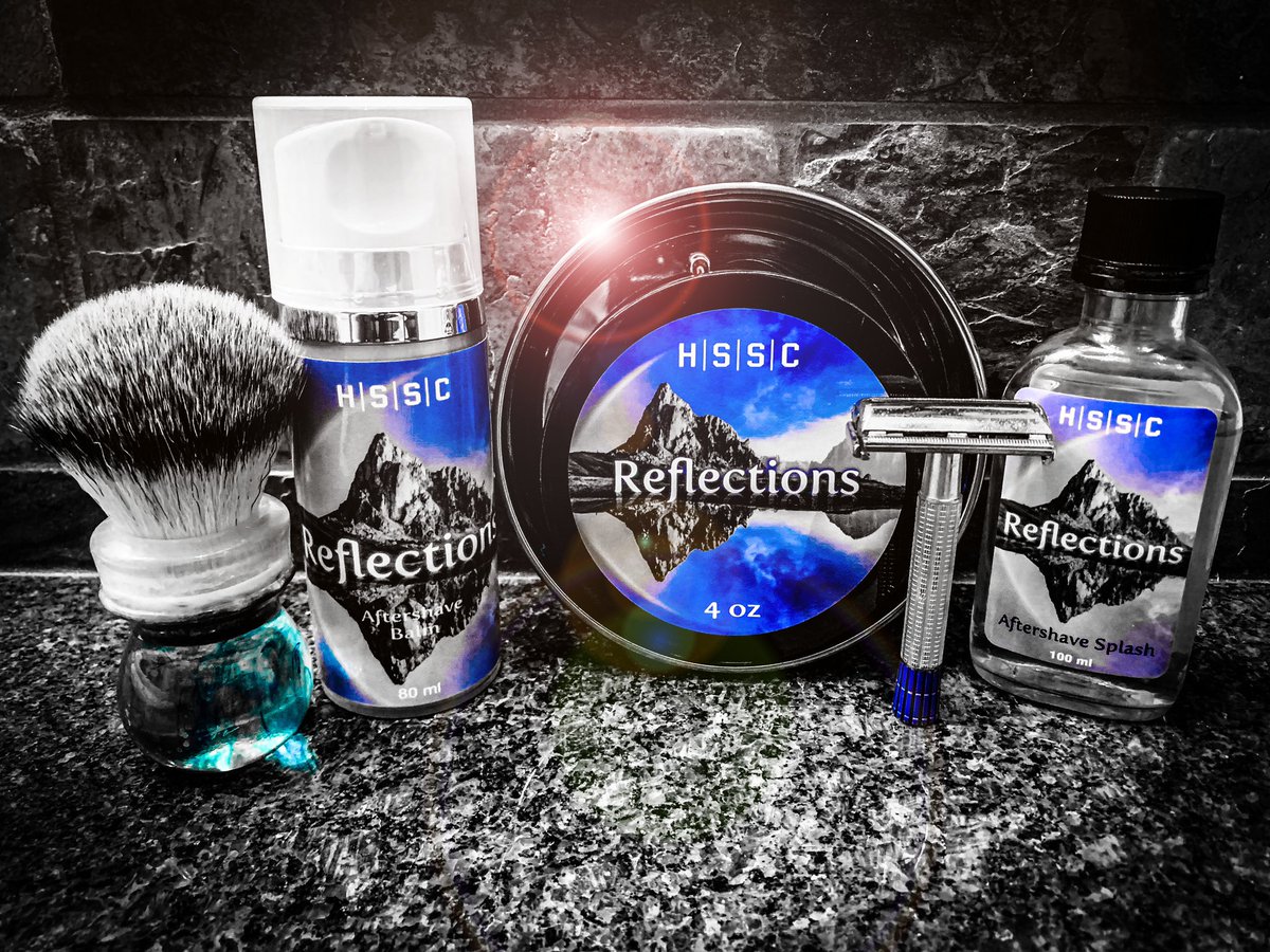 dougiesshavin's tweet photo. SOTD ‘55 Gillette SS Blue Tip A/3
HSSC Reflections
HC&amp;C Stainless Steel Shave Bowl
SmilezforMilez 26mm Synthetic 
#doublesweek https://t.co/rSn0OWY8eY