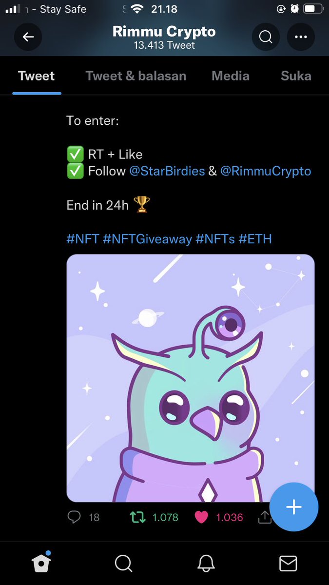 gerlinava's tweet photo. @taegiveaway @RimmuCrypto Done https://t.co/2ttFDXHAp4
