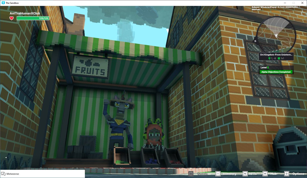 Tna12Ant's tweet photo. @U_UnicornsNFT @TheSandboxGame Wanna buy fruits?  come to my shop here 🍑🍉 #UniKingdom https://t.co/xiaWBQ2vse