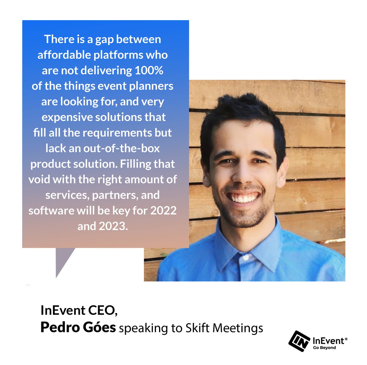 ineventapp's tweet photo. This is why InEvent CEO, Pedro Gรณes thinks affordability is a nuanced conversation. ๐
Read the full article here: https://t.co/IRxB7DEDdm
#founderstories #eventprofs #eventmanagementsoftware https://t.co/fvEgqZwu6b