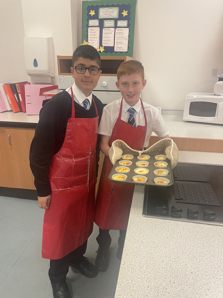 MainJillian's tweet photo. Proud of how well S1s did this week with their breakfast egg muffin assessment really showing how much they’ve learned already! https://t.co/rUJKZZrhw5