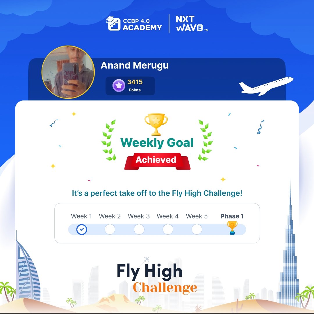 ANAND938144's tweet photo. #Day22
coding practice-4 ✅
#flyhighchallenge week 1 ✅
Sunday's special podcast ✅

@rahulattuluri @AnupamPedarla @sashankreddy07 
@nxtwave_tech #nxtwave #ccbp #ccbpian #ccbpacademy https://t.co/8LHPIC3no5