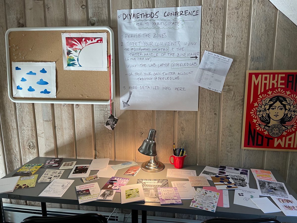 FeeledLab's tweet photo. The Lab is set up and ready to go for #DIYMethods today! https://t.co/JsmwXKAuj3
