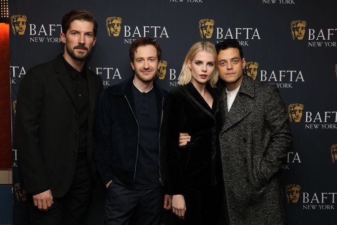 Gwilym Lee, Joe Mazzello, Lucy Boynton and Rami Malek