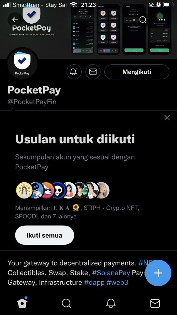 gerlinava's tweet photo. @87sensei @PocketPayFin Done, wish me luck ! https://t.co/VJx4kIIzon