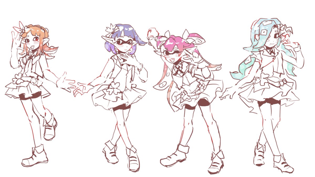 bowlcutcat's tweet photo. ummmmm *splatoons your mmj* #prsk_FA https://t.co/Bj3CGexbyb