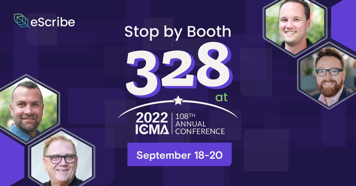 eScribe Software tweet media