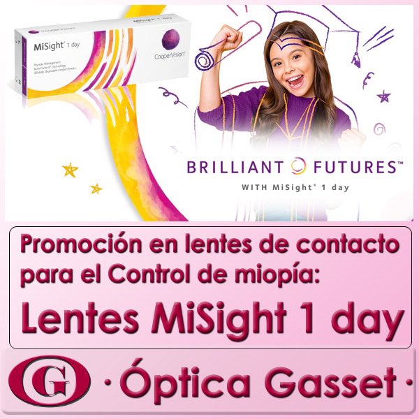 Con la vuelta al cole, aprovecha la promoción para el control de miopía.
Con 2 cajas de lentes Misight, llévate un práctico neceser de regalo.
.
.
.
.
.
#misight #promocion #vueltaalcole #lentillas #lentesdecontacto #miopia #optica #óptica #ópticagasset #opticagasset