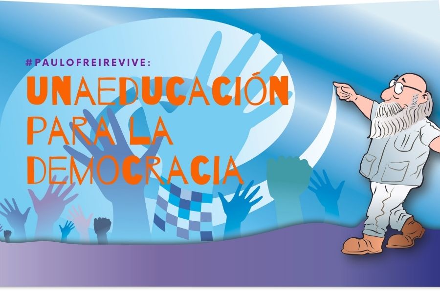 redclade's tweet photo. Hoy, 19/9, se celebra el cumpleaños del pedagogo brasileño #PauloFreire que fue uno de los educadores más importantes de América Latina y del mundo.
Mira el #EspecialCLADE que contiene todas las informaciones de la campaña #PauloFreireVive.
Entérate + https://t.co/1jz9r67iE6 https://t.co/nD8KVKGMsi