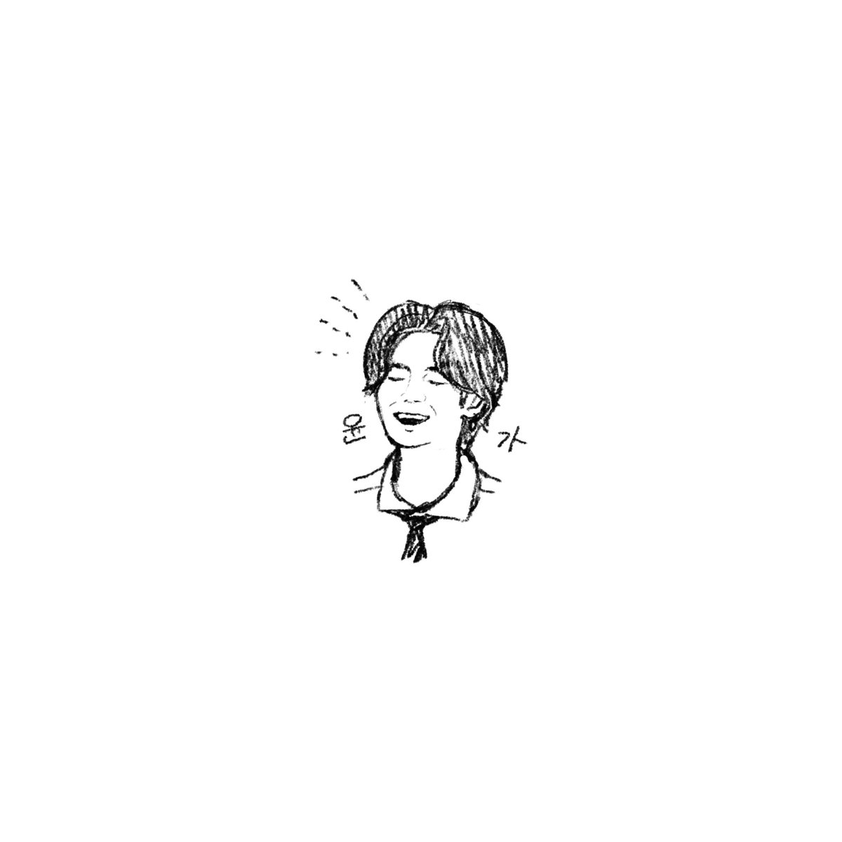 nao___design's tweet photo. 最近の推し、SUGAを描きました。 https://t.co/FgyMRJwTtf