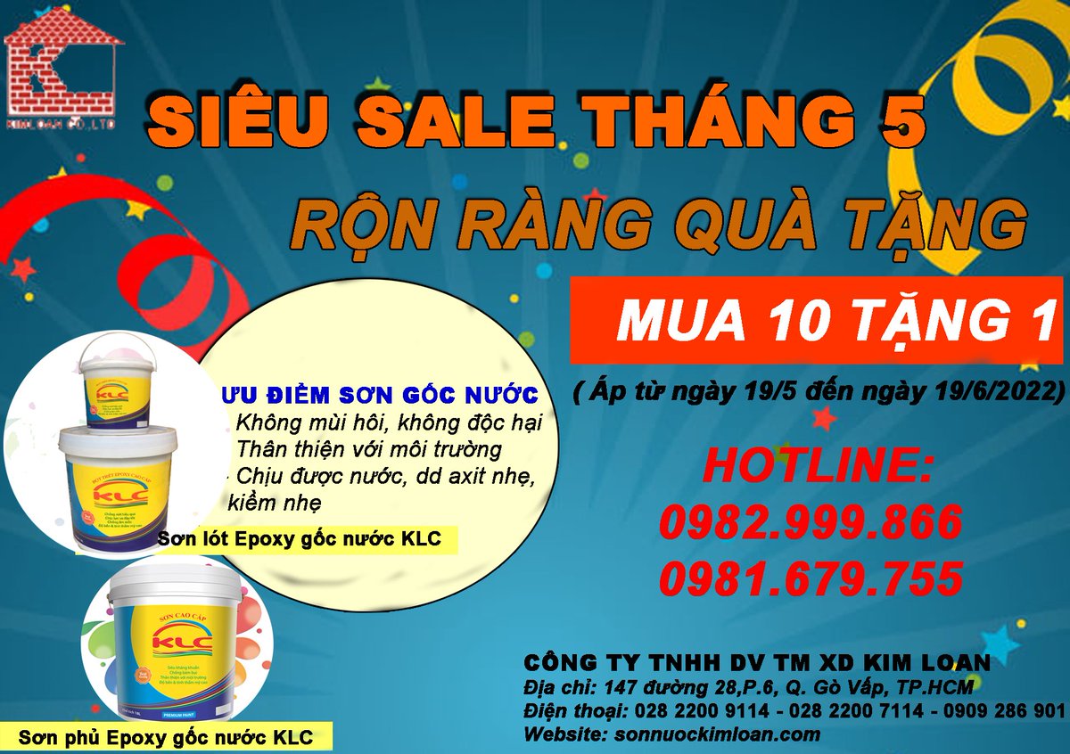 saigonlistcom's tweet photo. Sơn Epoxy Giá Rẻ
“Sơn nền nhà xưởng, bệnh viện, trường học, phòng thí nghiệm, báo giá thi công sơn epoxy, cung cấp sơn epoxy giá rẻ nhất thị trường Gò Vấp – TpHCM”
#sonklc #sonnuockimloan #thicongson #sonnennhaxuong #sonepoxy #sonepoxygiare
https://t.co/vtnNjF1mvu https://t.co/5tSk4VIc6N