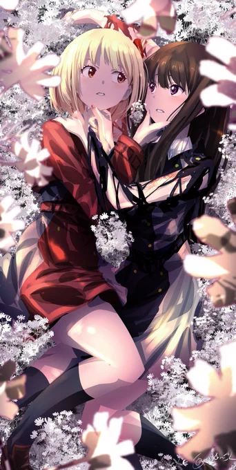 光と影が生まれる#リコリコ  