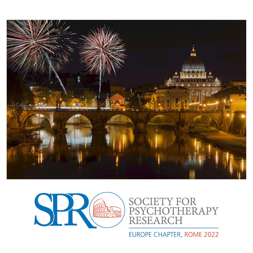 SPRtweets's tweet photo. We are already looking forward to the 9th EU-SPR Chapter Meeting in #Rome 

📅 September 22-24, 2022

➡️ The theme of the conference is:" Therapist Responsiveness: Challenges and Opportunities"

🔎 More information at: https://t.co/MdgnLWtRZM

See you in Rome! https://t.co/w5BJ4LiyxR