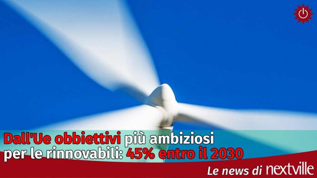 nextville_it's tweet photo. Dall'Ue obbiettivi più ambiziosi per le rinnovabili: 45% entro il 2030
Leggi la news su Nextville: https://t.co/Eh111j3zNf
Approvate dal Parlamento europeo la proposta di modifica della direttiva sulle rinnovabili e quella che sostituisce la direttiva efficienza energetica. https://t.co/1fE542BtZ0