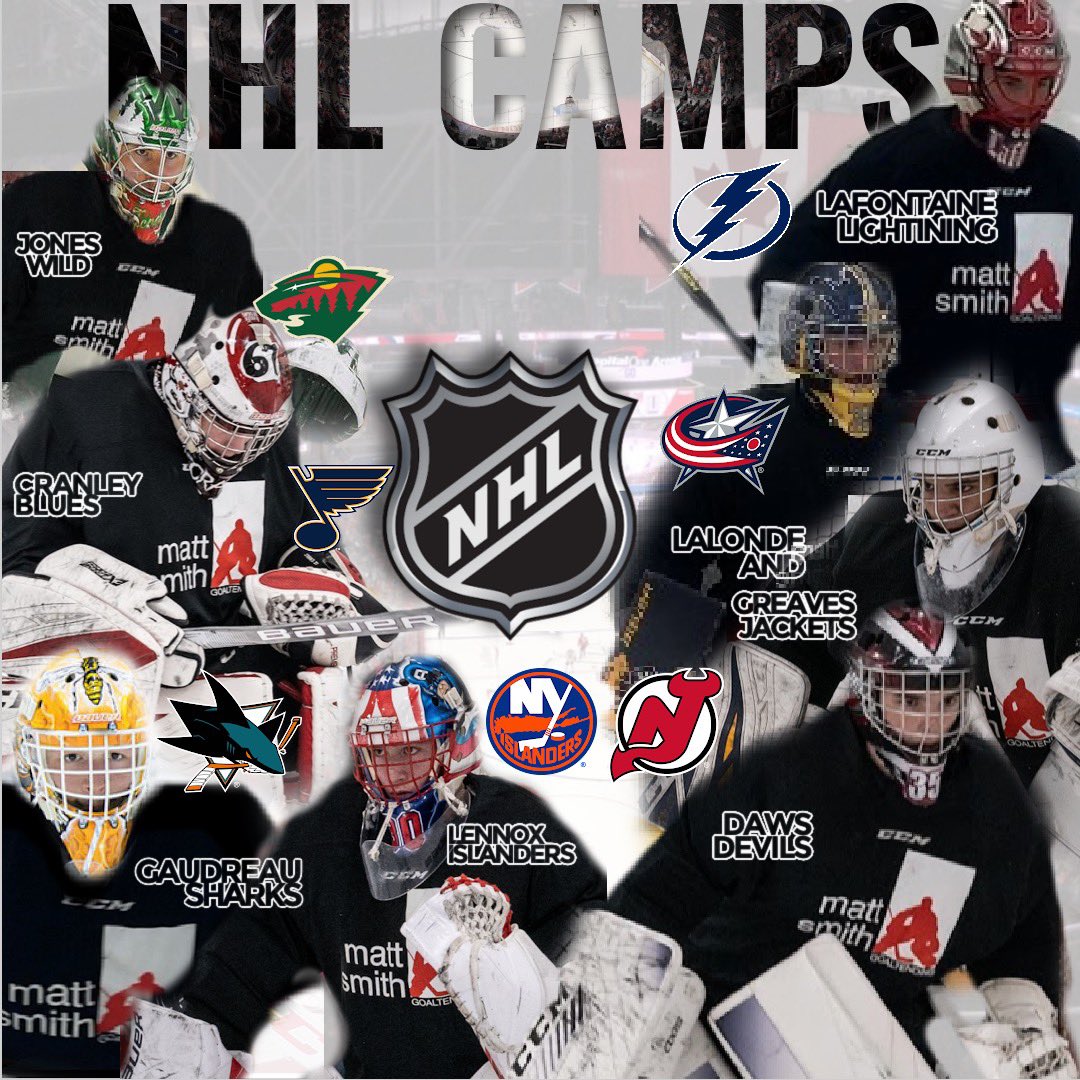 MSGoaltending's tweet photo. Best of luck to 8 MSGI students attending NHL training camps this fall! https://t.co/6hd1X25S1K