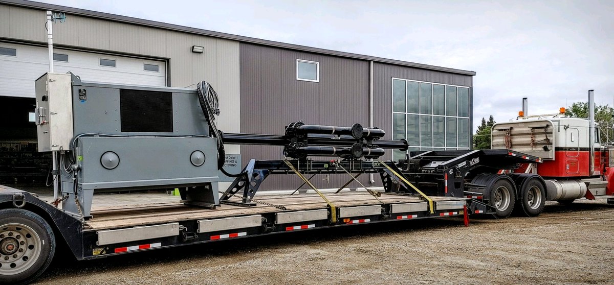 IJACK_TechInc's tweet photo. Another XFER 2270 multiphase pump has been making its way to West Central Saskatchewan over the weekend to join a fleet of other XFERs increasing production for a great customer!
#oilandgas #oilandgasindustry #multiphasepump https://t.co/EIT0sK6XCi