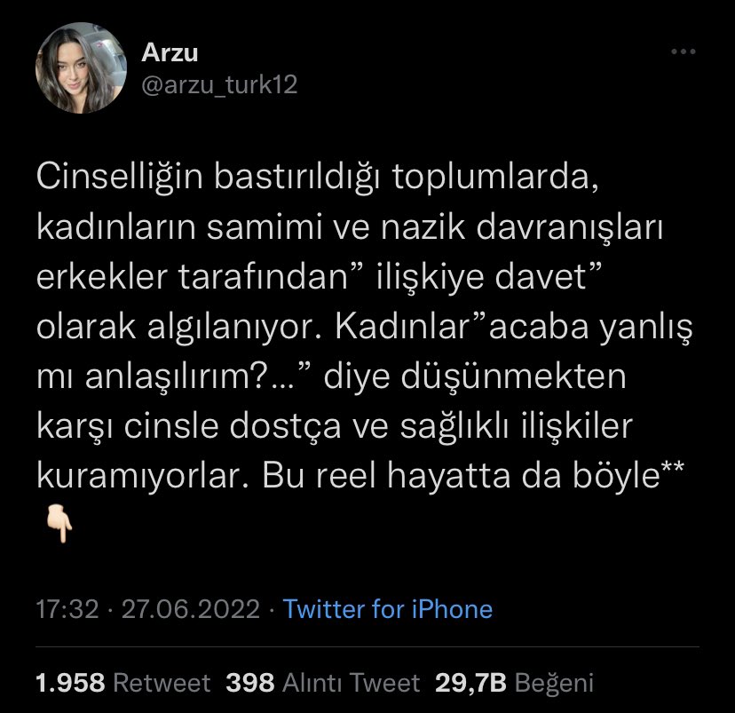 arayishaber's tweet photo. Kadın davranışlarının yanlış anlaşılması üzerine bir flood https://t.co/5GpATgdVIM