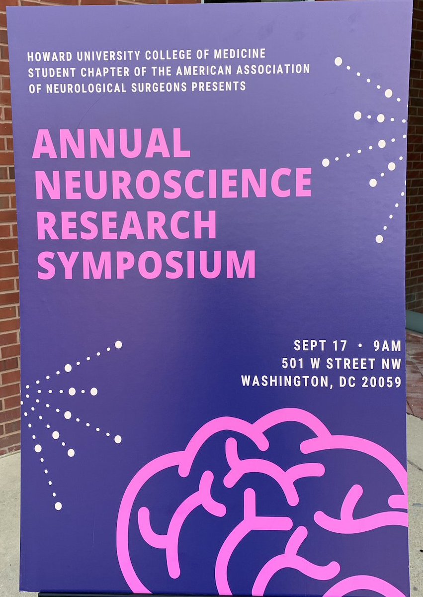 Thank you to @hucm_aans for hosting a wonderful symposium this past weekend and for the opportunity to present our research to peers passionate about the neurosciences. #neurosurgery #neurology #neurocience #neurotwitter Hope to see you again.