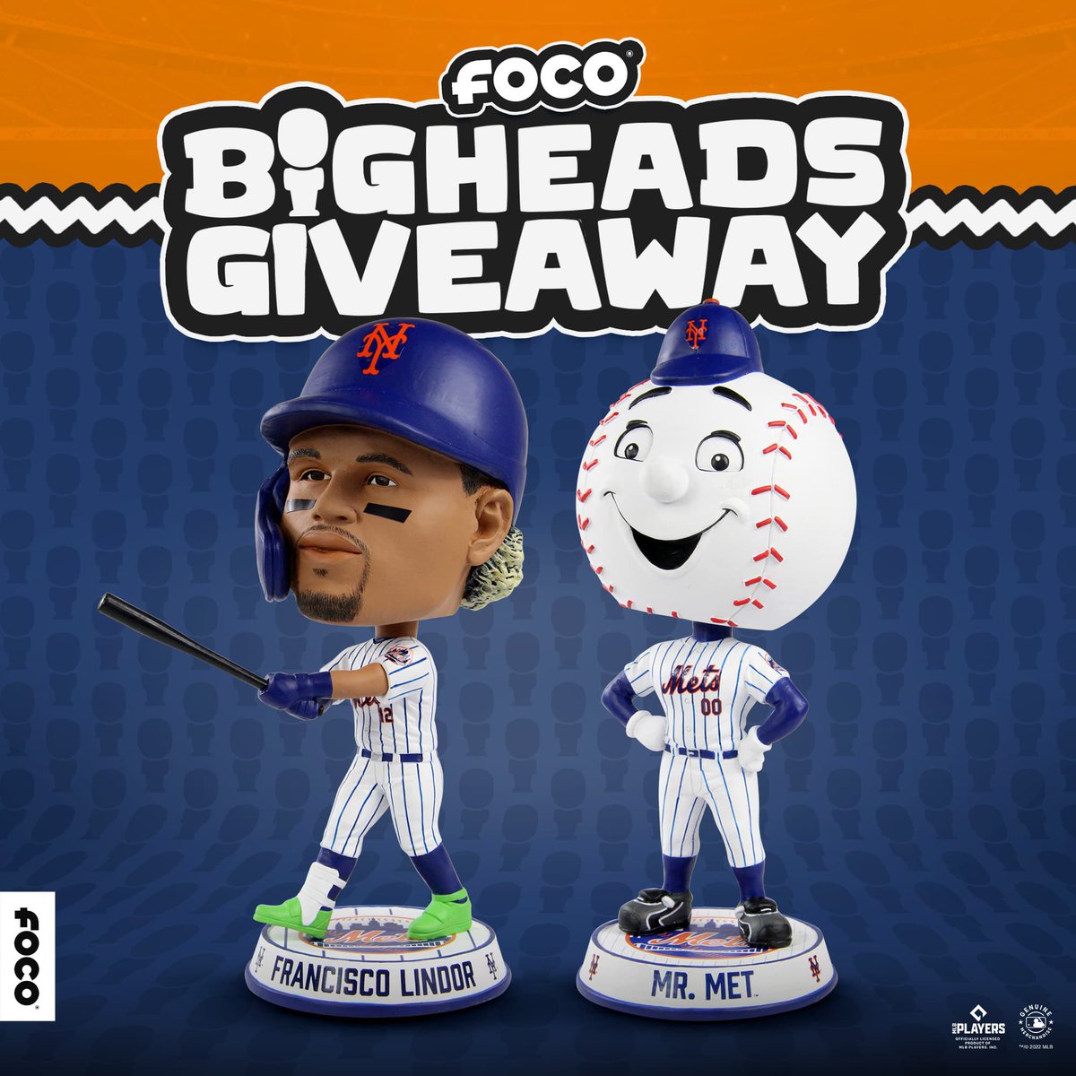 🚨🚨🚨 GIVEAWAY 🚨🚨🚨 

RETWEET for a chance to WIN a #Mets Bighead Bobblehead of your choice! 

To be eligible to WIN, you MUST: 

• RETWEET &amp; FOLLOW <a href="/FOCOusa/">FOCO</a>, <a href="/focobobbles/">FOCO BOBBLES</a>, and @genymets! 

Best of luck everyone! #LGM
