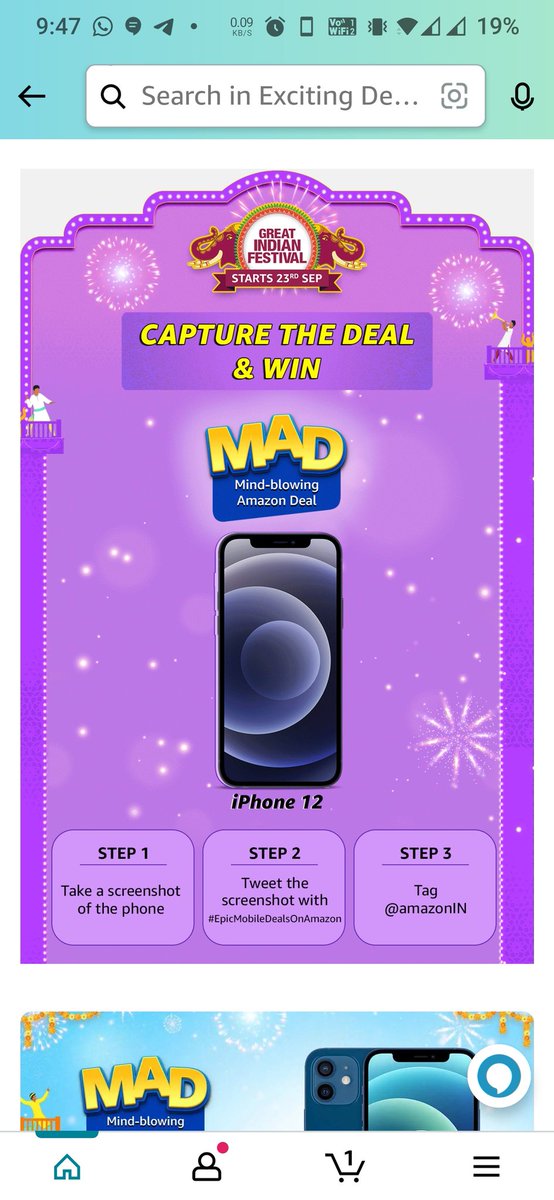 VishalBara's tweet photo. #EpicMobilesDealOnAmazon 
@amazonIN https://t.co/knIHhBJvfB