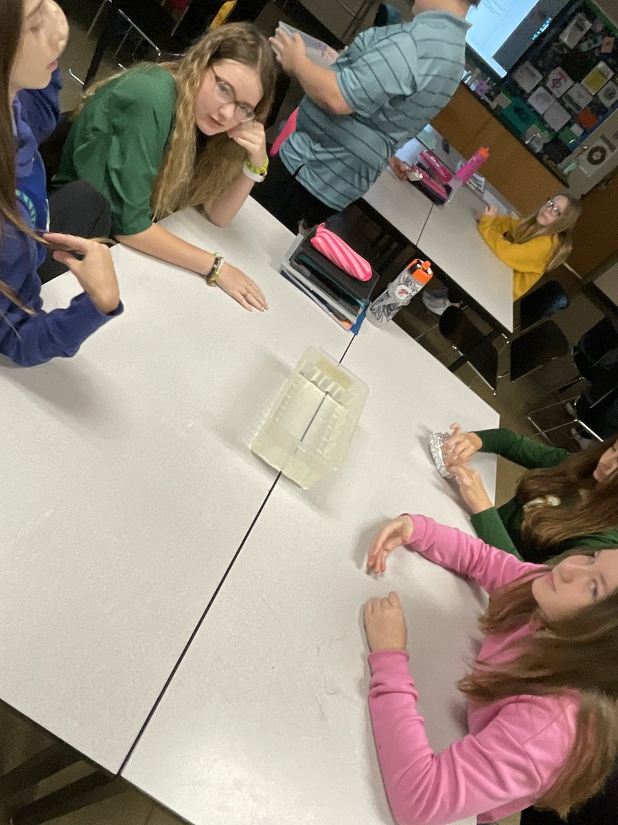 StormMrC's tweet photo. Flex time extensions. 
Penny boat lab.
 #stormscience https://t.co/hULS3ZH1Ok