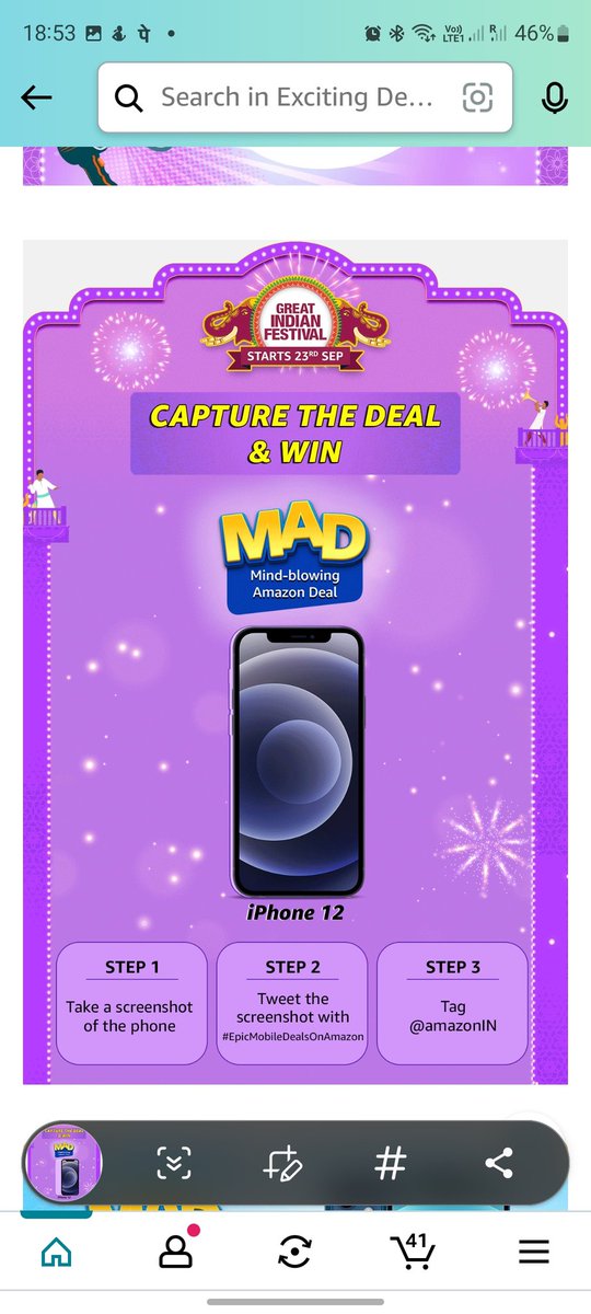 hackervind's tweet image. #EpicMobileDealsOnAmazon
@amazonIN