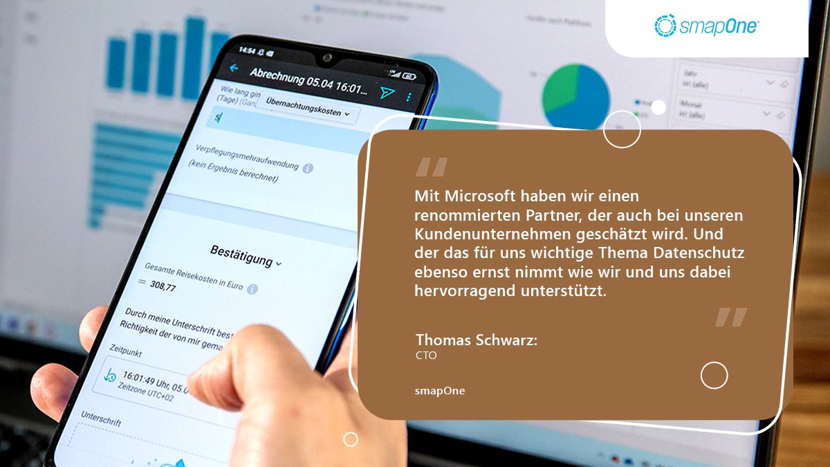 'Low-Code- &amp; No-Code-Softwareentwicklung'. Schon neugierig? Erfahren Sie mehr über die Erfolgsgeschichte der 360°-Grad-Lösung von SmapOne &amp; Microsoft: msft.it/6016j2YcE
#Azure #IT #Services
<a href="/smapOne_AG/">smapOne</a>