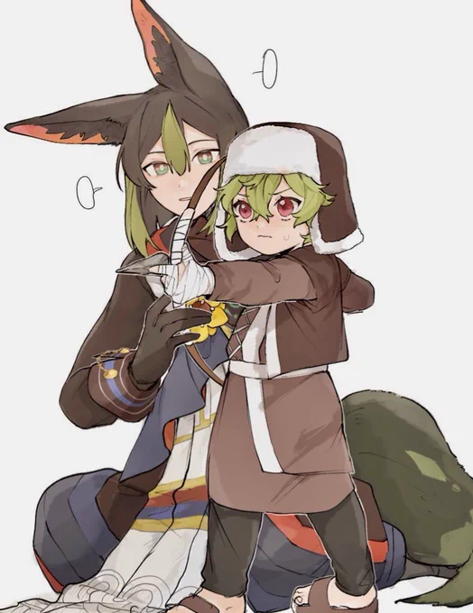 捏造注意 ティナリとコレイちゃん 