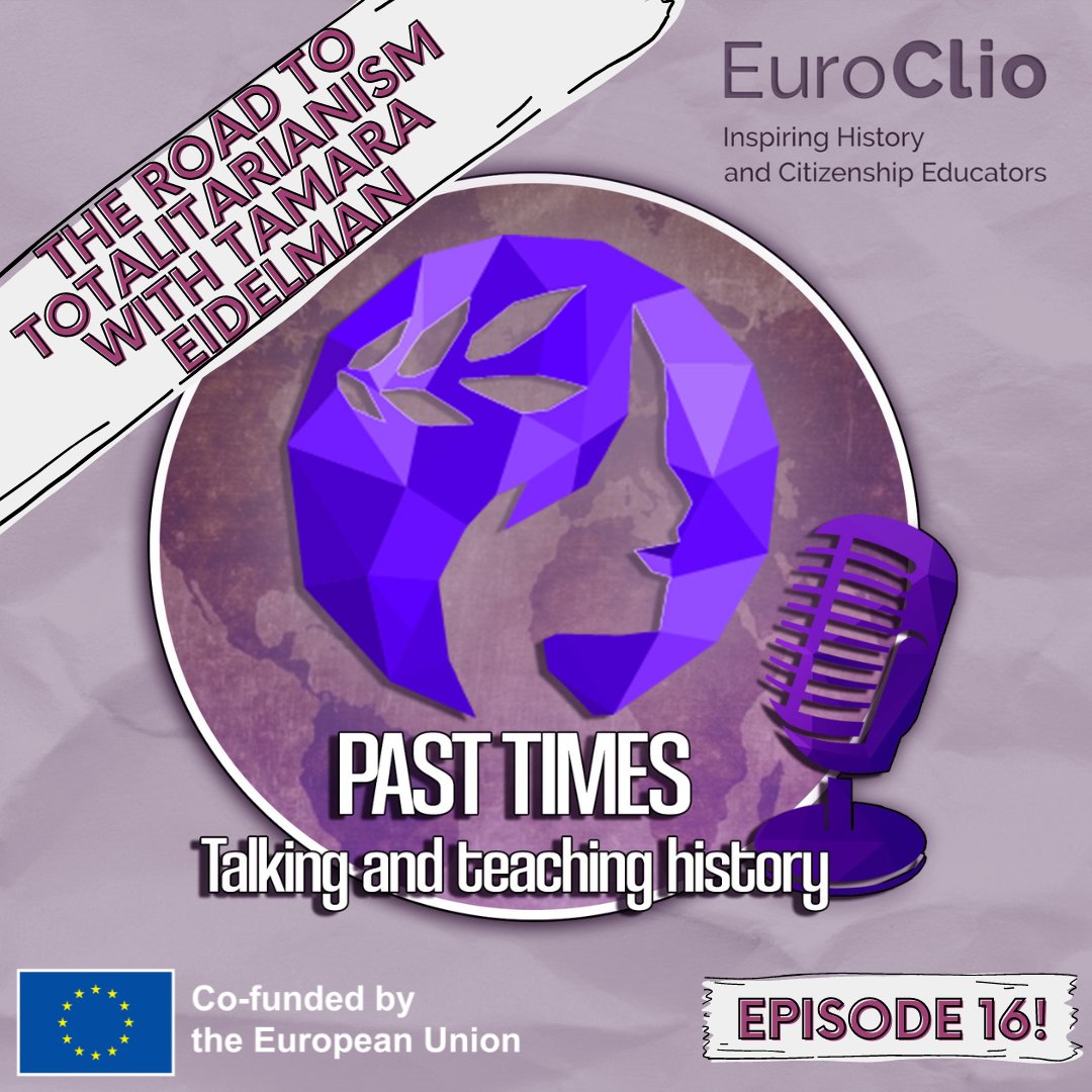 EuroClio's tweet photo. 🎙𝙉𝙚𝙬 𝙋𝙤𝙙𝙘𝙖𝙨𝙩 𝙚𝙥𝙞𝙨𝙤𝙙𝙚! 🎙“𝗧𝗵𝗲 𝗥𝗼𝗮𝗱 𝘁𝗼 𝗧𝗼𝘁𝗮𝗹𝗶𝘁𝗮𝗿𝗶𝗮𝗻𝗶𝘀𝗺” 
🗣 𝗧𝗮𝗺𝗮𝗿𝗮 𝗘𝗶𝗱𝗲𝗹𝗺𝗮𝗻 discusses totalitarianism, teaching in Russia &amp; implications of the current war for history teaching
𝐋𝐢𝐬𝐭𝐞𝐧 𝐡𝐞𝐫𝐞 👉 https://t.co/eyvjW91Lqs https://t.co/8bQRuCSdfq