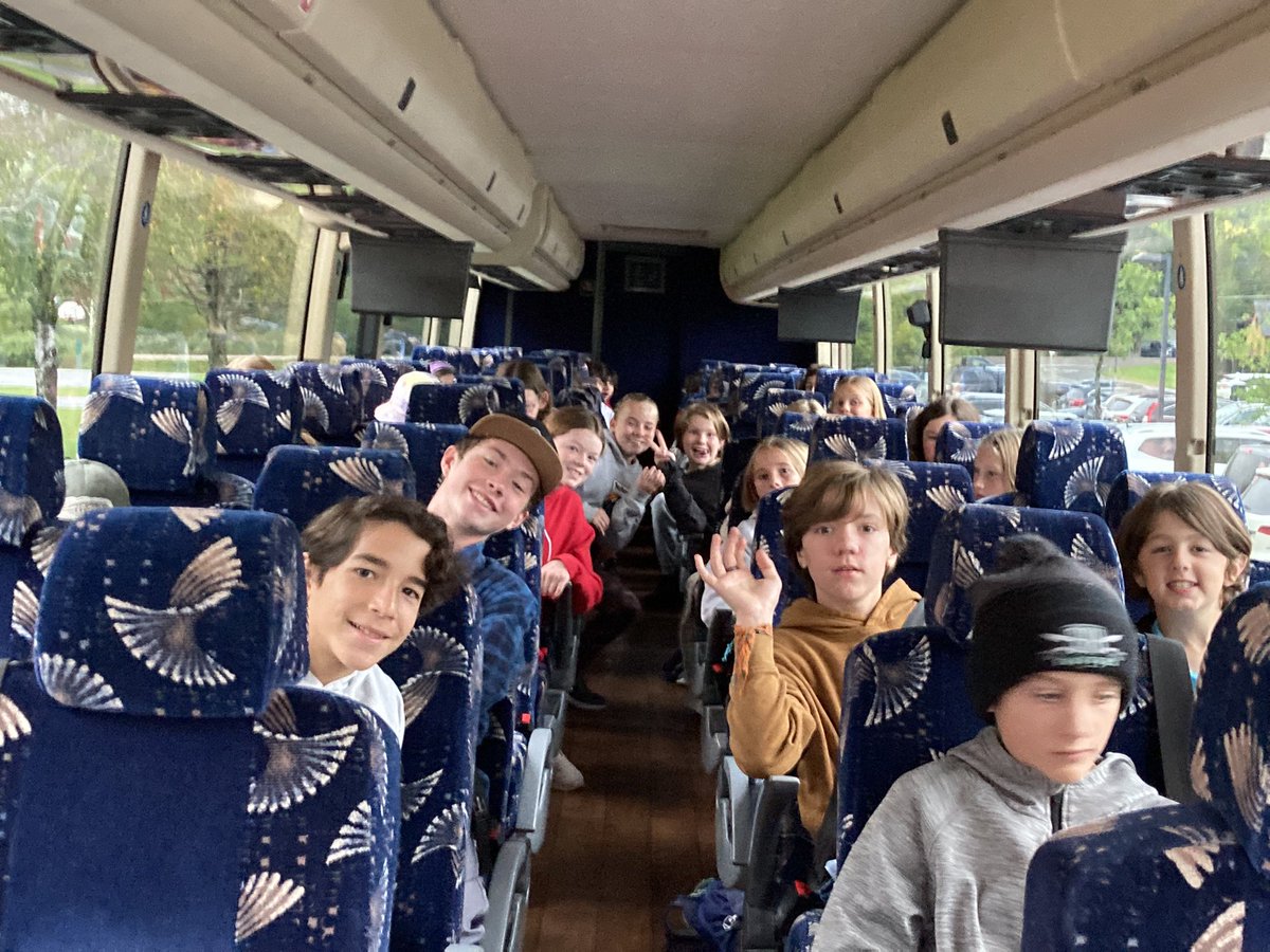 SMSRaidersVT's tweet photo. Our 7th Graders are on their way! Week long science and team building based field trip to Nature’s Classroom (Maine) returns! #smsvt #lsuuvt #belonging https://t.co/xi8Y0pYi6x