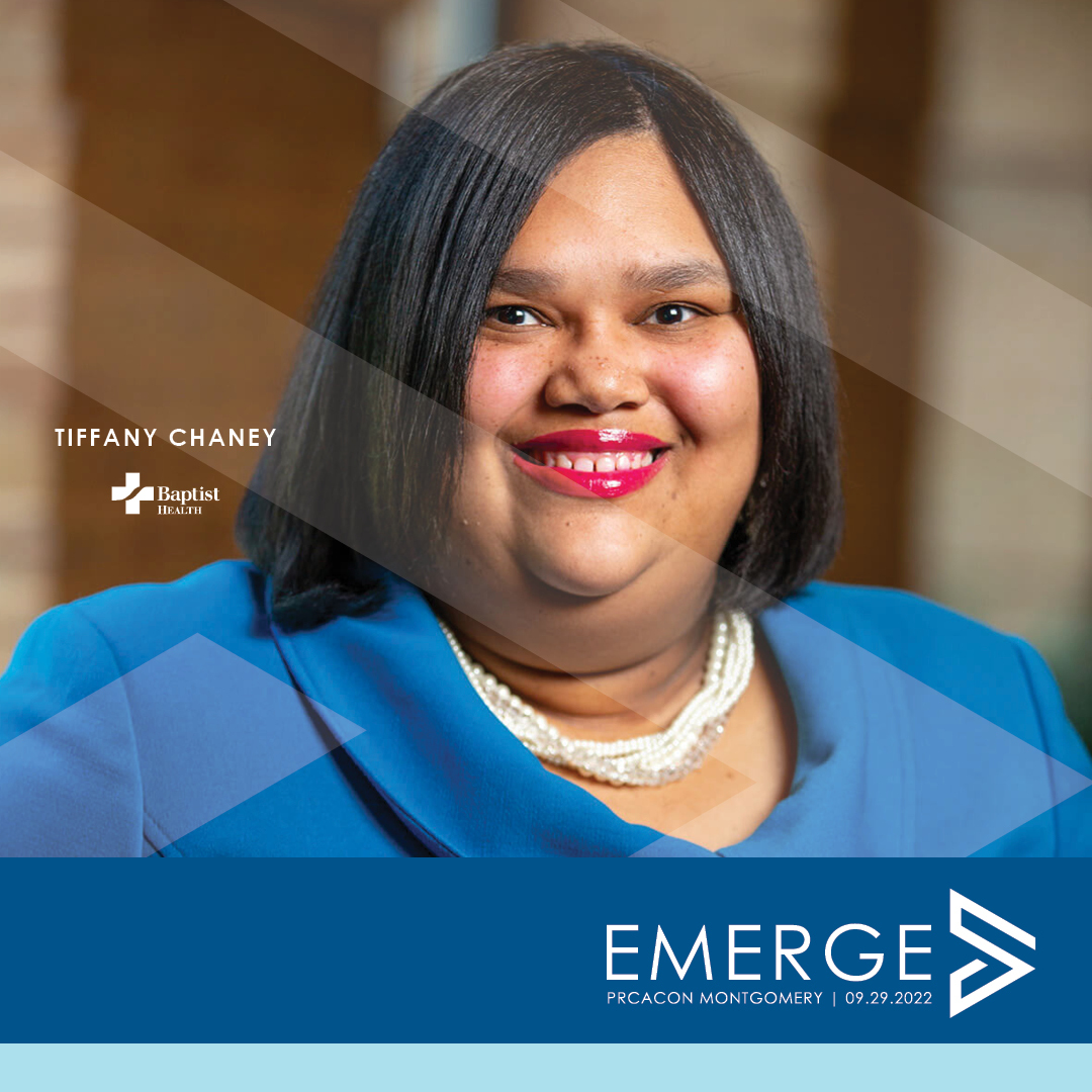 prcaMGM's tweet photo. 🏥 Tiffany Chaney, Chief Diversity Officer at Baptist Health, is a 2022 PRCAcon speaker!⏩ Hear from Tiffany on 9/29 as we EMERGE together at Venue 901‼️ REGISTER NOW: https://t.co/ZB5dTvDZF8 https://t.co/cs2jMEv246