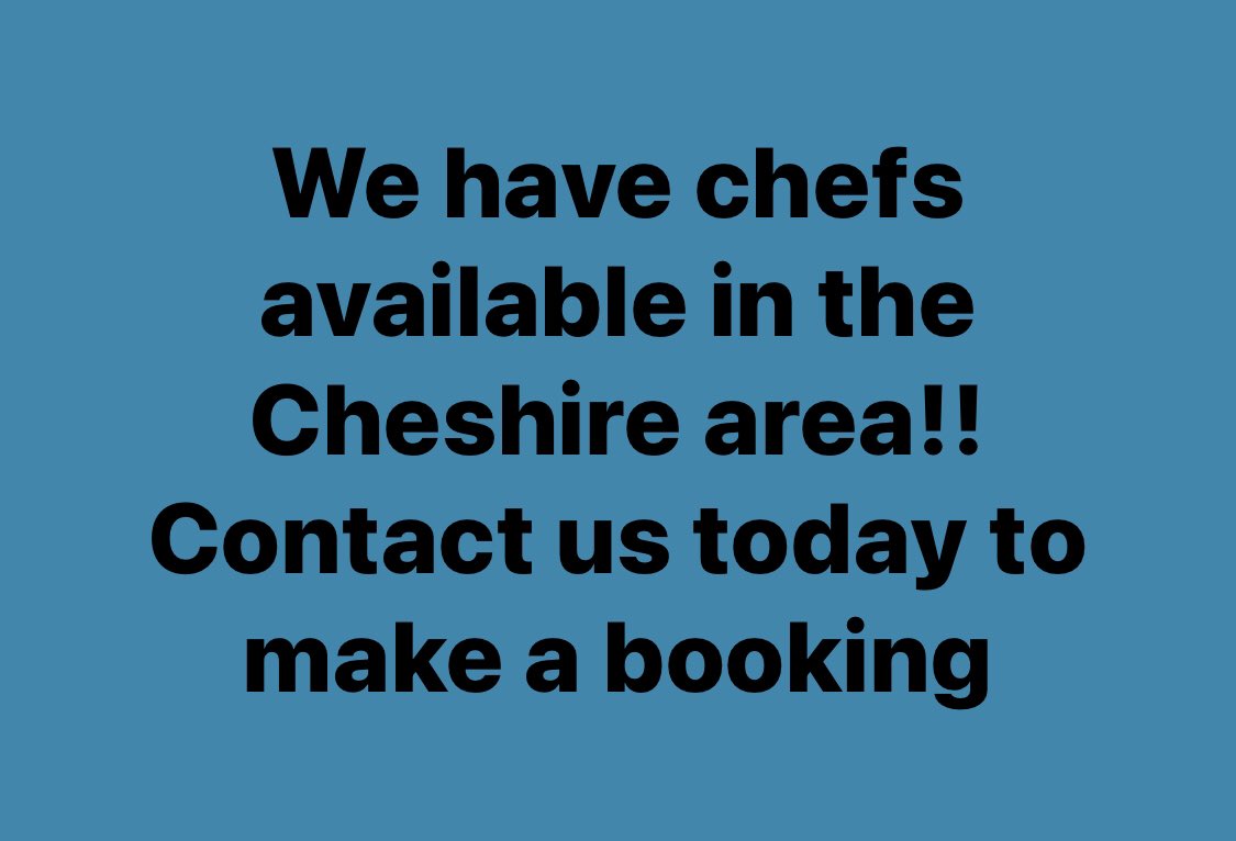AroundChefs's tweet image. #chefswarrington #agencychefs #agencychefscheshire #reliefchefs