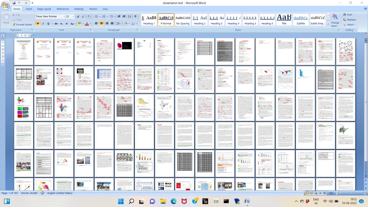 GlobetrotterKVD's tweet photo. 103 pages of love dedicated for my parents. 💜
#MScThesis #ResearchScholar #malarialresearch #lifesciences https://t.co/Hxz4MmRukZ