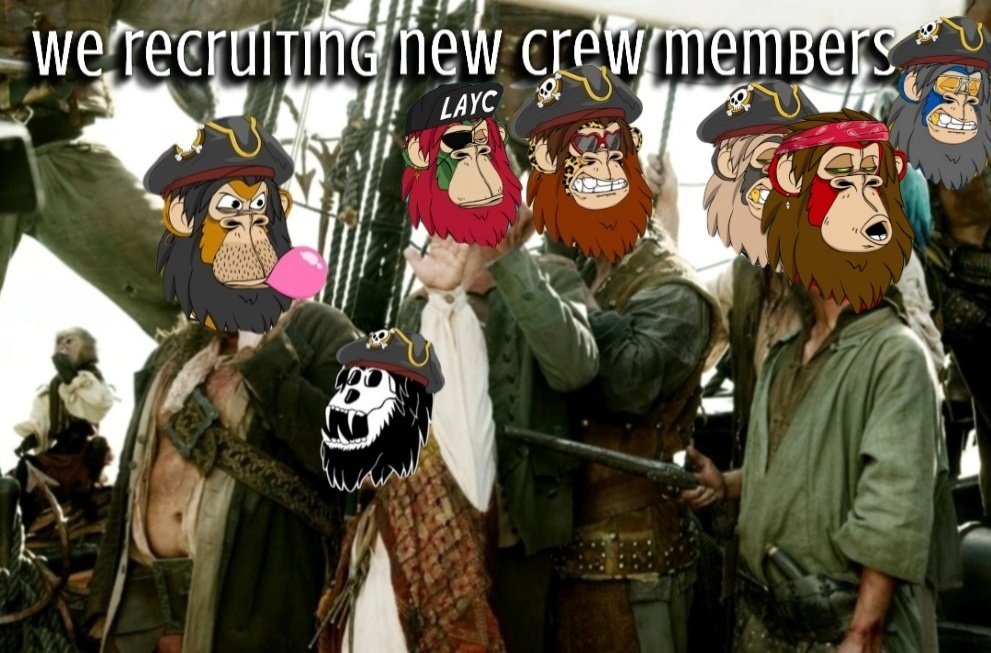laopirates's tweet photo. @AshesofCreation Ahoy mateys, happy talk like a pirate day. Or as i like to call it Monday, Yarr🏴‍☠️🔥🏴‍☠️
#NFTCommuntiy #NFTs #NFT #nftart @LazyApeYC
#LAYC #ProudtoDeath #LAYCpirates #PirateApe #pirates https://t.co/exICJ5Ufja