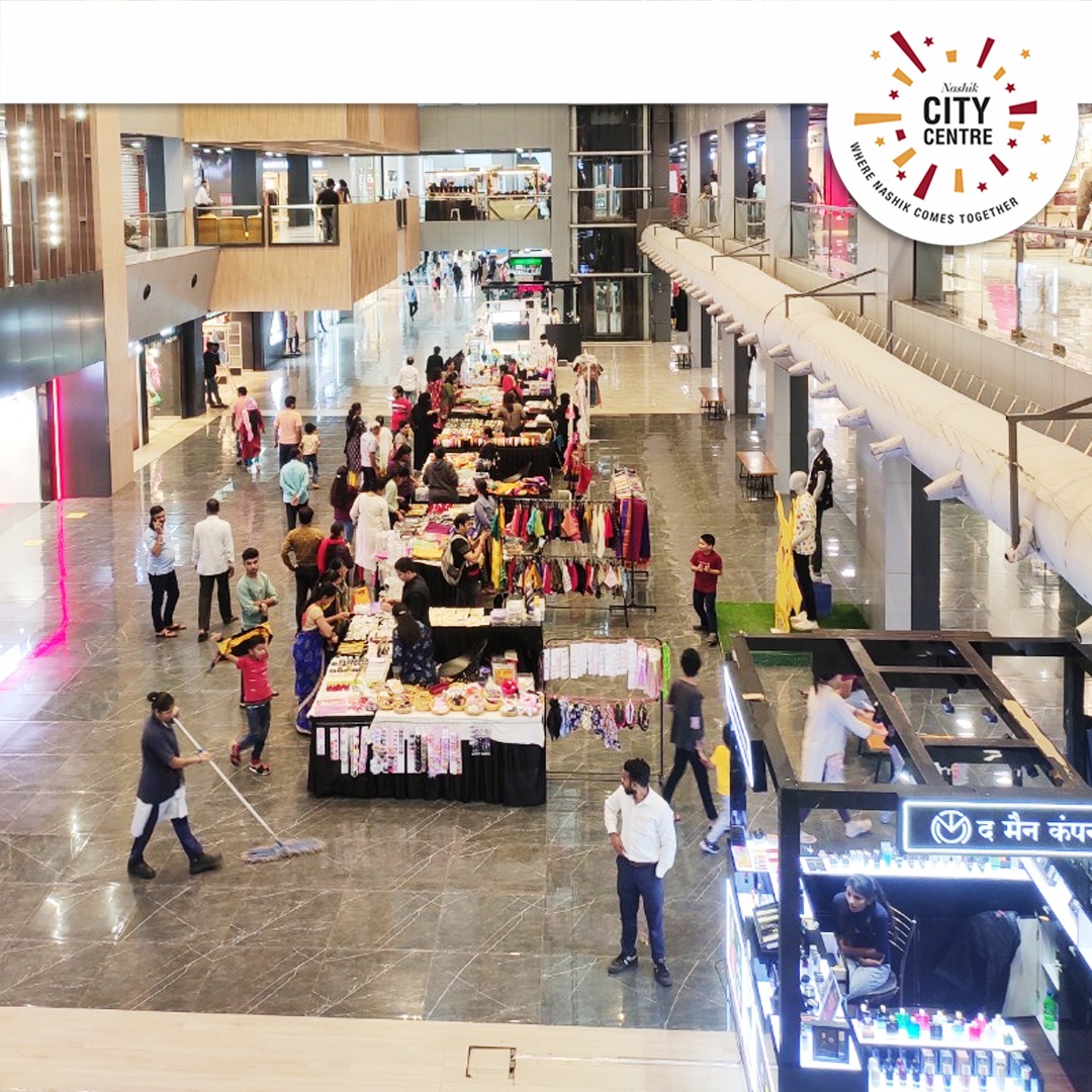 Here's a glimpse from our Festive Special Pop-up Market. 

#citycentremallnashik #shoppingfestival #welcomeback #nashikmalls #safetymeasures #mallsafetymeasures #FeelSafeShopSafe #exploreccm #nashikmall #liveband #livemusic #mallevent #funtimes