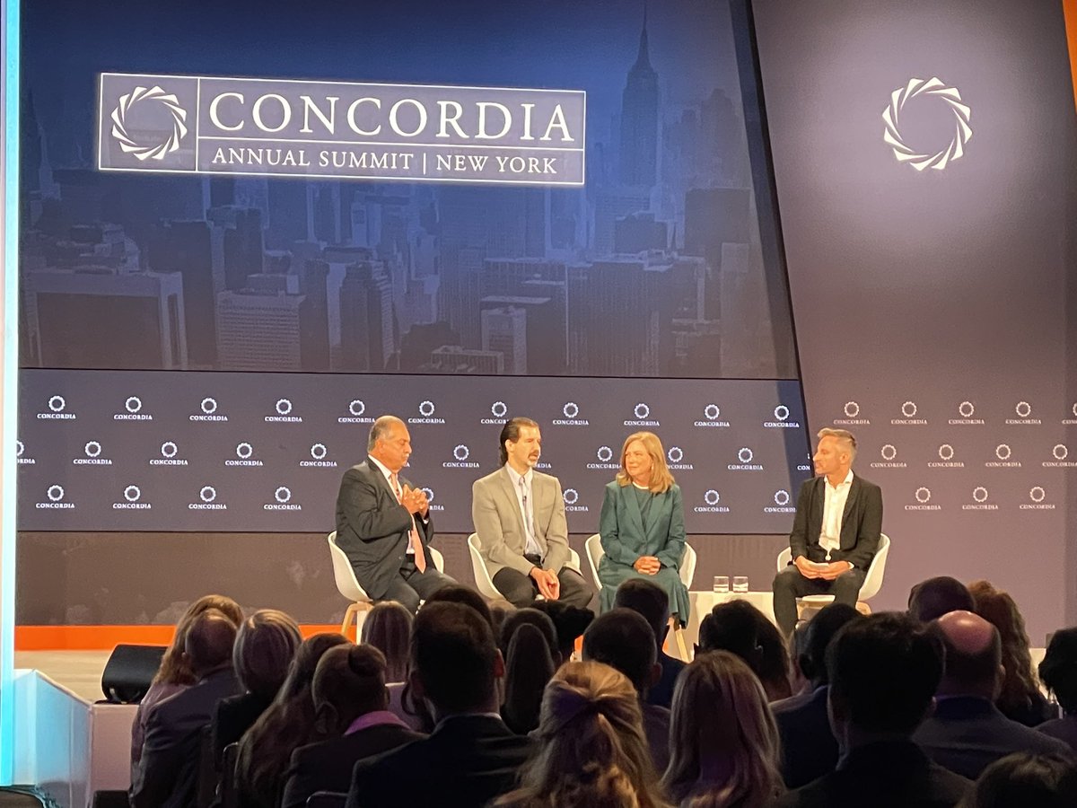 BrandonJankovs's tweet photo. This is a situation where ignorance is not bliss. A lack of transparency in your supply chain is a risk. - @MarsGlobal Kevin Rabinovitch @ConcordiaSummit https://t.co/8tnb522MsN