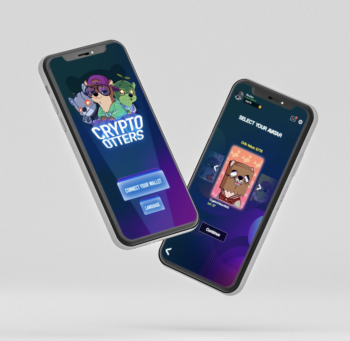 CryptoOttersNFT's tweet photo. What’s up Otter fam! As promised, here is a little teaser of some drafts for our app, to give you guys a better visual of the vibe we’re making for this game. This is only the beginning 👀🔥

Join discord for more info 🚀🚀

#NFTCommuntiy #NFTdrops #NFTProjects #nftart https://t.co/N97BREb2Ir