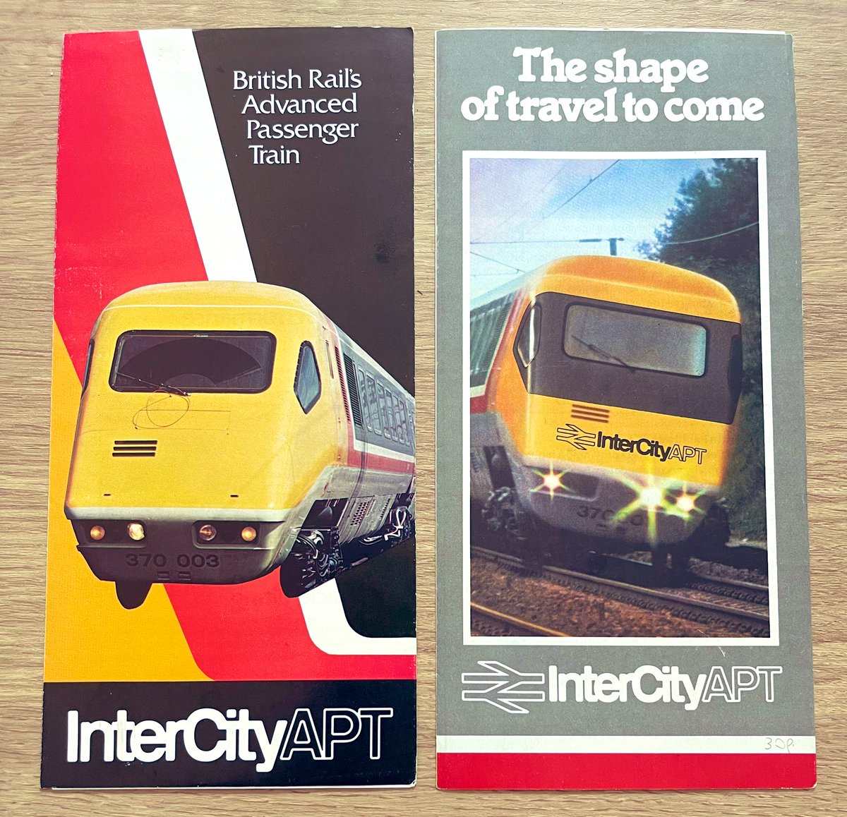 alexhornbyrail's tweet photo. When it was the shape of travel to come #InterCityAPT #archives https://t.co/XIkMN7xTJo