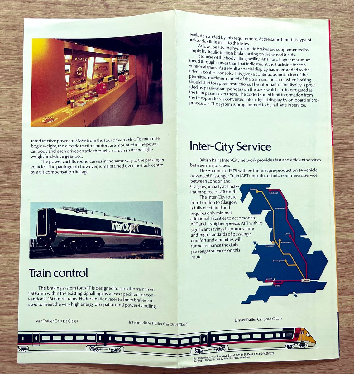 alexhornbyrail's tweet photo. When it was the shape of travel to come #InterCityAPT #archives https://t.co/XIkMN7xTJo