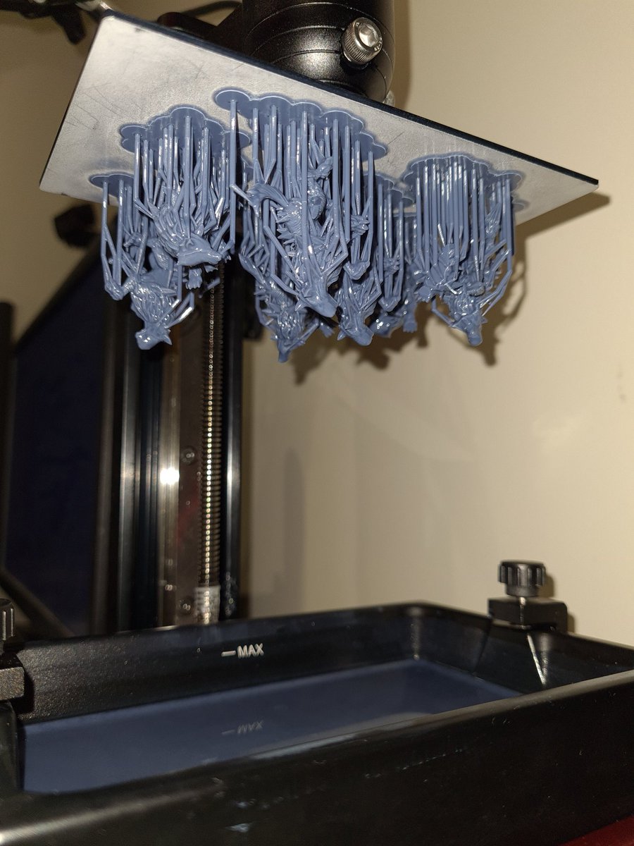 CrftdCampaigns's tweet photo. Only got back from #tabletopgaminglive last night and set the #3dprinter to work on a new order from our store already! 😁
Love it! https://t.co/DTNeL0I139