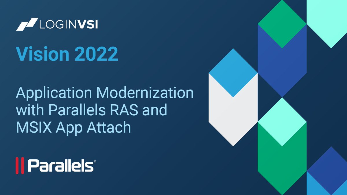 Parallels is excited to sponsor @LoginVSI’s Digital Workspace event #LoginVSIvision on September 29! Join us for our session, “Application Modernization with #Parallels RAS and MSIX app attach” at 12:00 PM EST. Learn more here: allu.do/3qKORWN