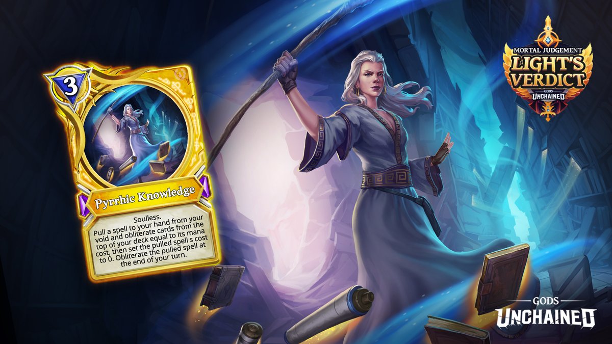 Hey <a href="/TokenTrove/">TokenTrove</a> fam!

Here’s an exclusive <a href="/GodsUnchained/">Gods Unchained</a> card reveal from their upcoming Mortal Judgment: Light’s Verdict set. Learn more here: playgu.co/LVset