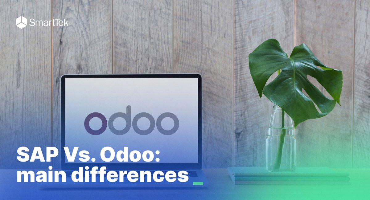 smarttek_llc's tweet photo. We compare SAP and Odoo ERP systems after several criteria: maturity, scalability, flexibility, functionality, and more. 
Check our new article and see how that worked out: https://t.co/94S0gUNJ8s

#SAP #Odoo #ERP #OdooERP #management https://t.co/lFgGvAxaym