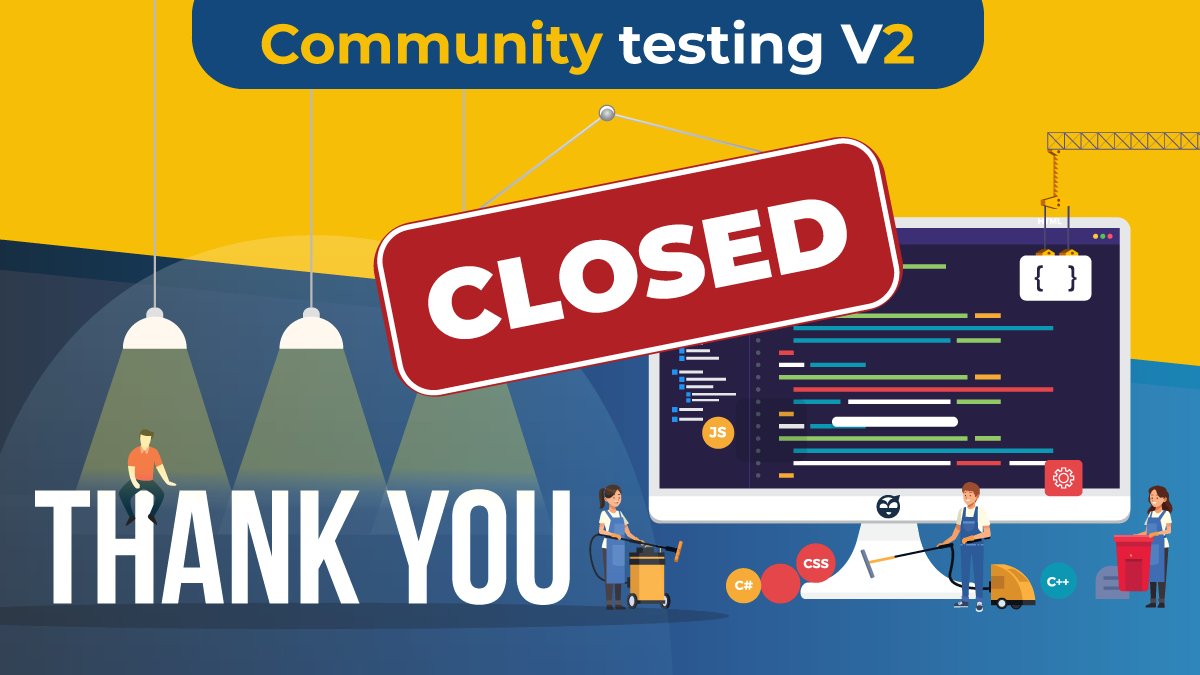 BUSY_DAO's tweet photo. 🚨Community testing v2 is closed🚨
We are grateful for so many participants and the enormous amount of feedback‼️🥇
We are going to evaluate the results, release the full report and share rewards in the next few weeks 🔬
Thanks to everyone who helped us test #BusyChain🔥 🚀🚀 https://t.co/KICd5gQZ4E