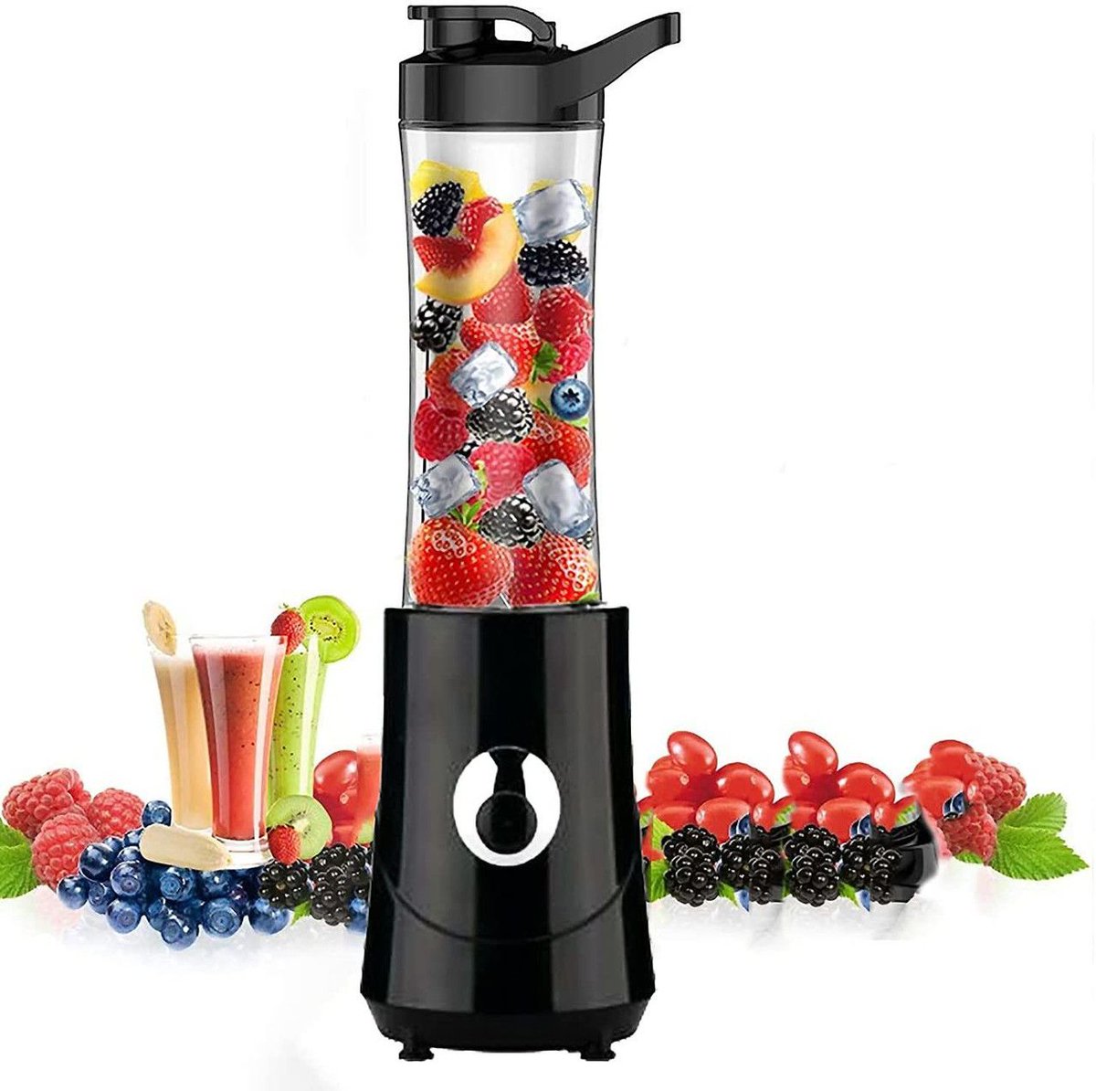 Take your smoothie along for the walk.  This personal juicer is the perfect size.
#freeshipping  #smoothieonthego  #bklynmadison.com